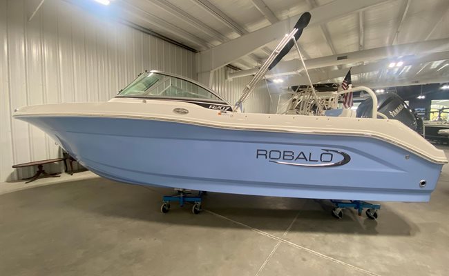 2024 Robalo R207 Solid Steel Blue